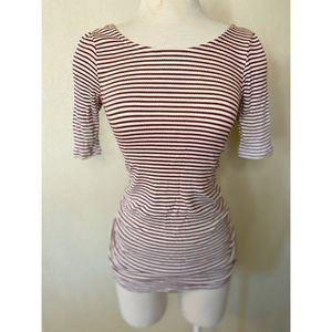 Striped Maternity Top